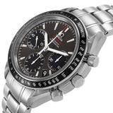 Ome_ga Speed_master Date Steel Grey Dial Mens Watch  Cards