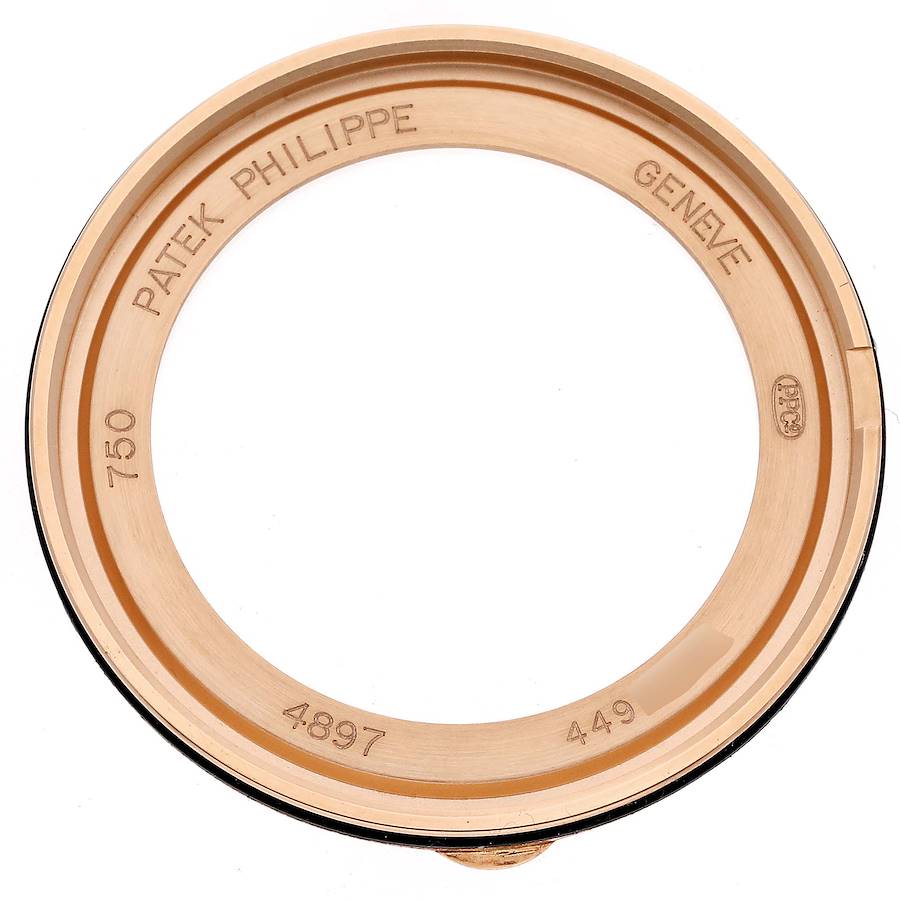 Patek _Philippe Calatrava Rose Gold Brown Dial Diamond Ladies Watch
