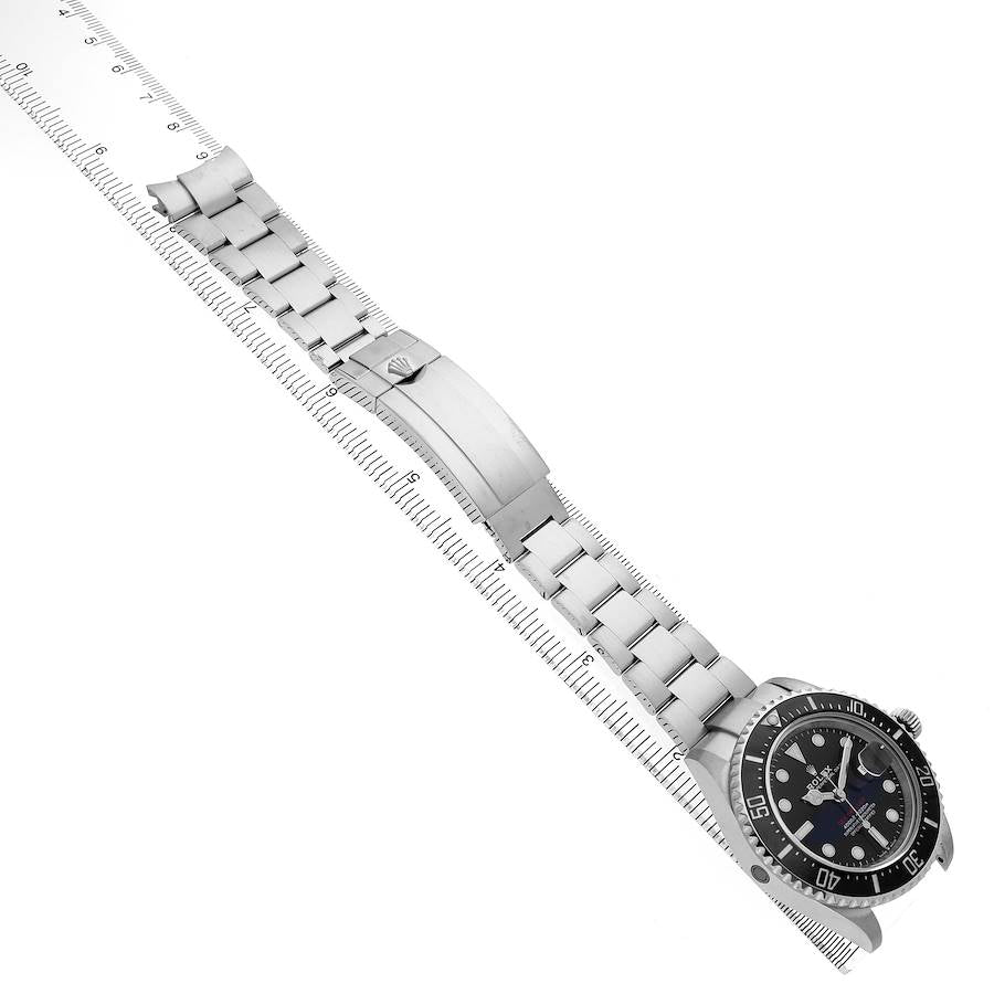 Ro_lex Seadweller Anniversary Steel Black Dial Mens Watch